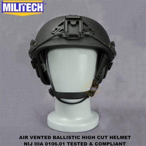 Black AirFrame Style Ballistic Helmet | NIJ Level IIIA