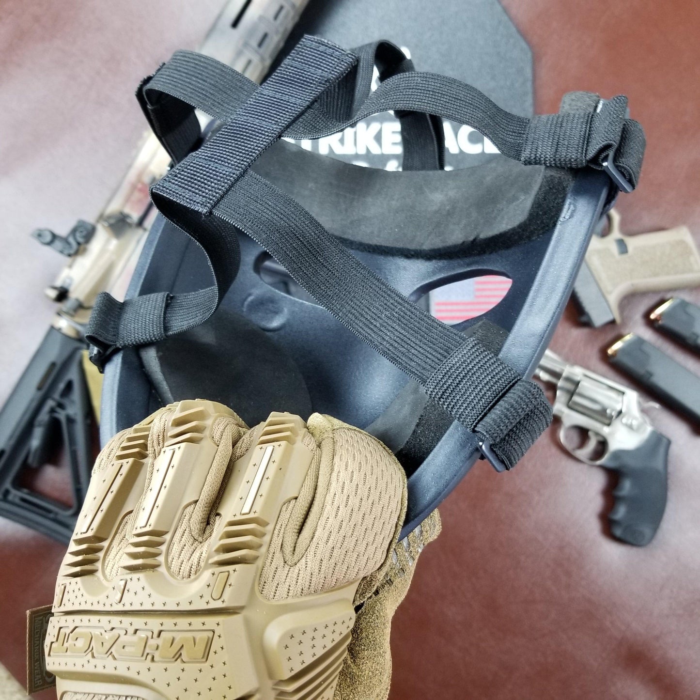 Half Face Bulletproof Mask for Helmets | NIJ Level IIIA+