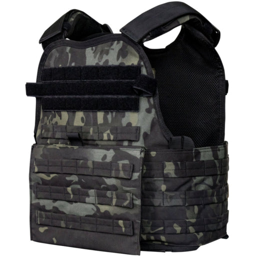 Caliber Armor ESAPI 11 x 14 Level III+ Body Armor with PolyShield Spall Coat and Condor MOPC Package