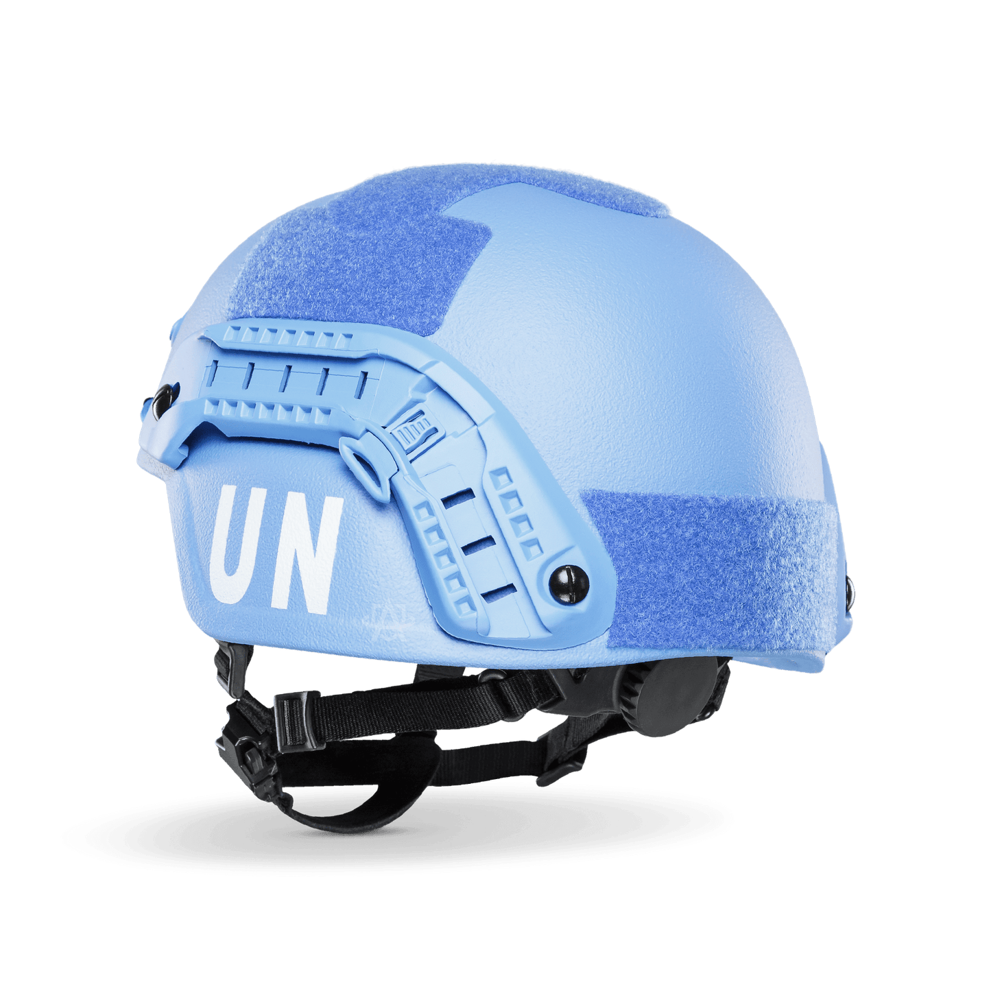 United Nations Ballistic Helmets | UN Contractor | NIJ Level IIIA+ | Dark or Light Blue