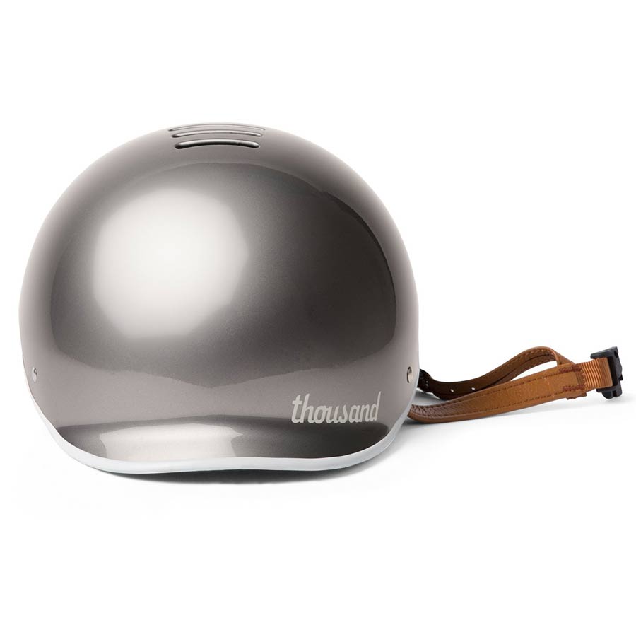 Thousand Polished Titanium Bike Helmet