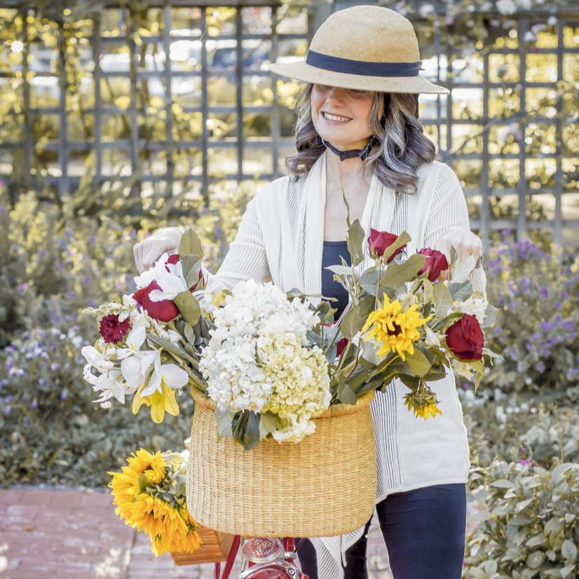 Straw Hat Bike Helmet