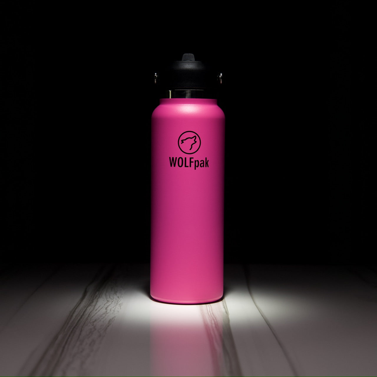 40oz Neon Pink Flask