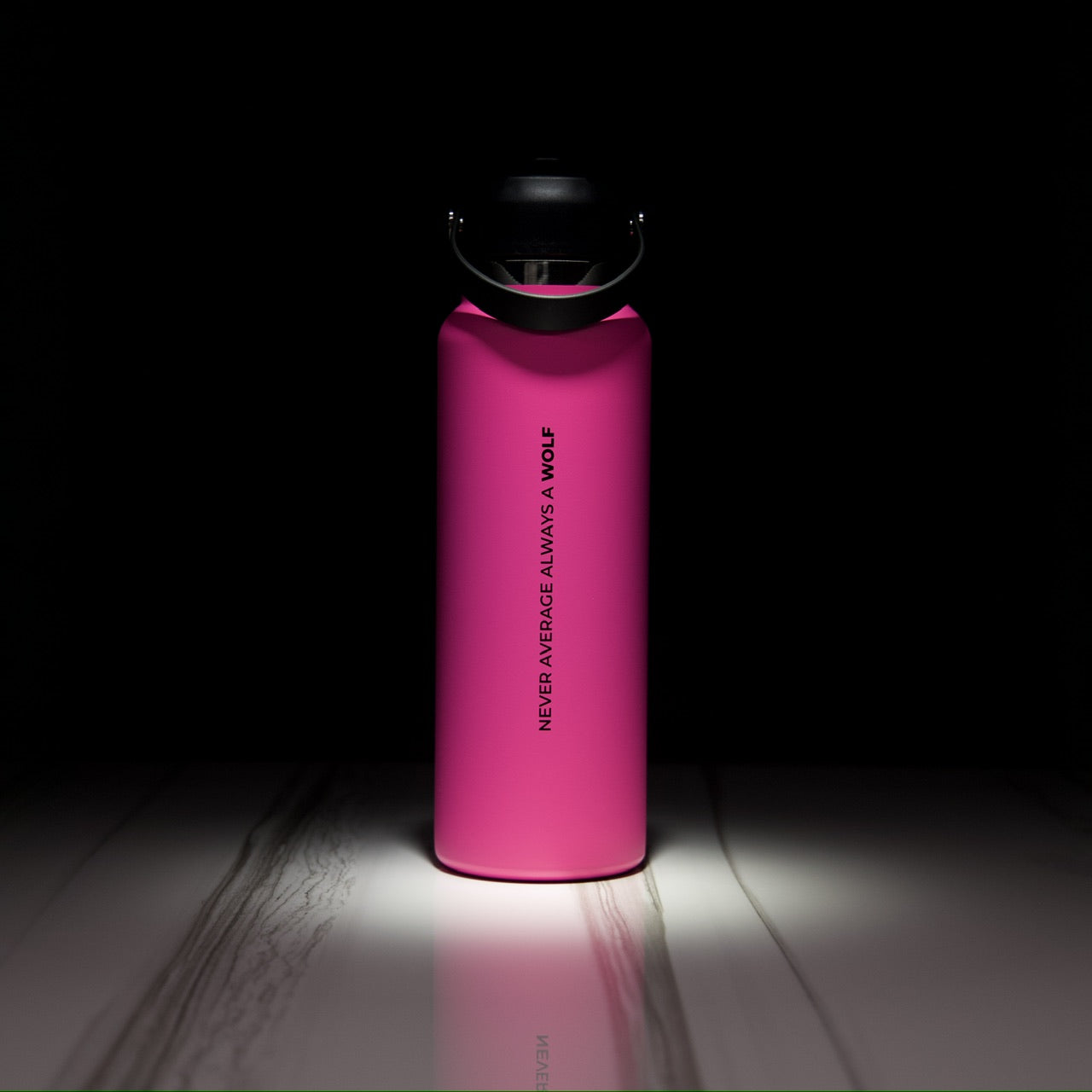 40oz Neon Pink Flask