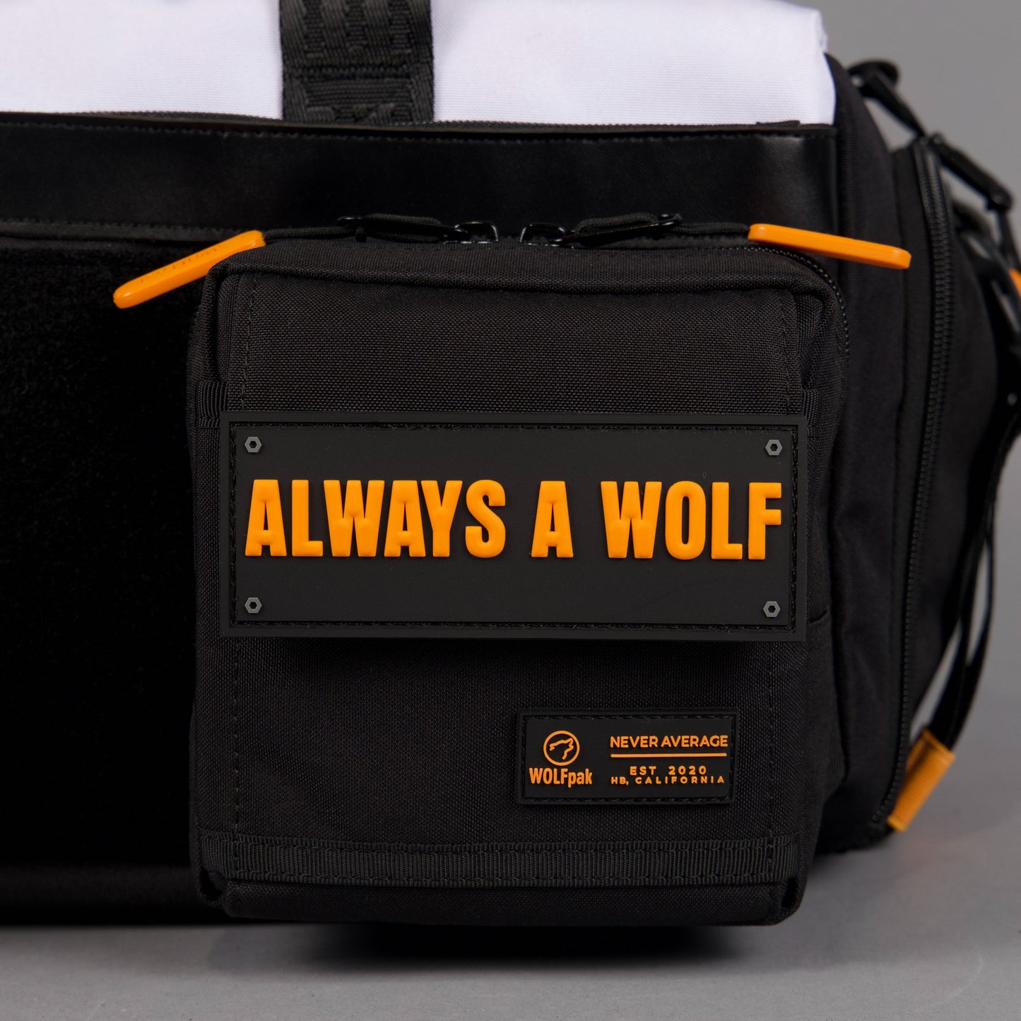 Orange Be A WOLF 30L Duffle Patch Kit