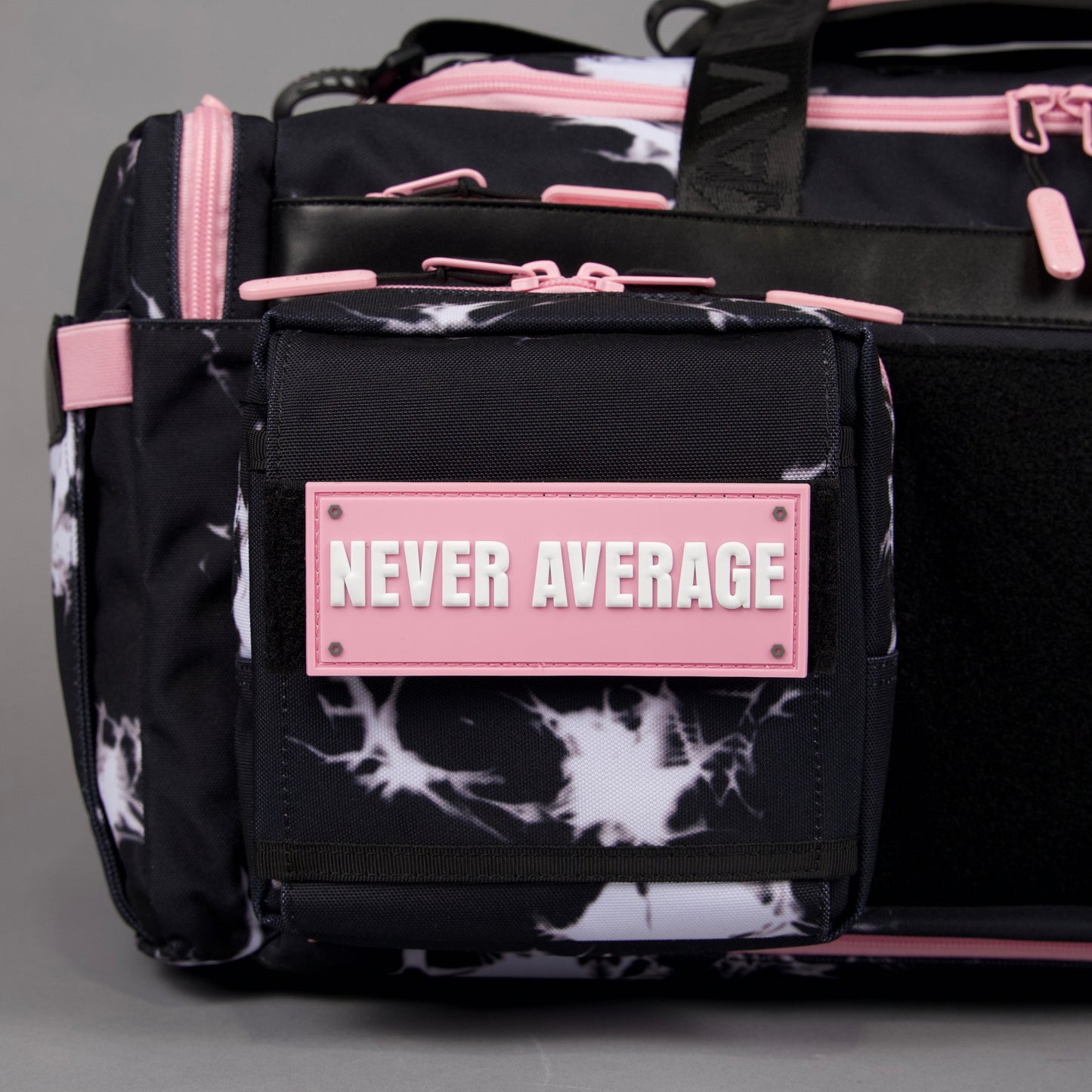 40L Ultimate Duffle Bag Black Lightning Knockout Pink