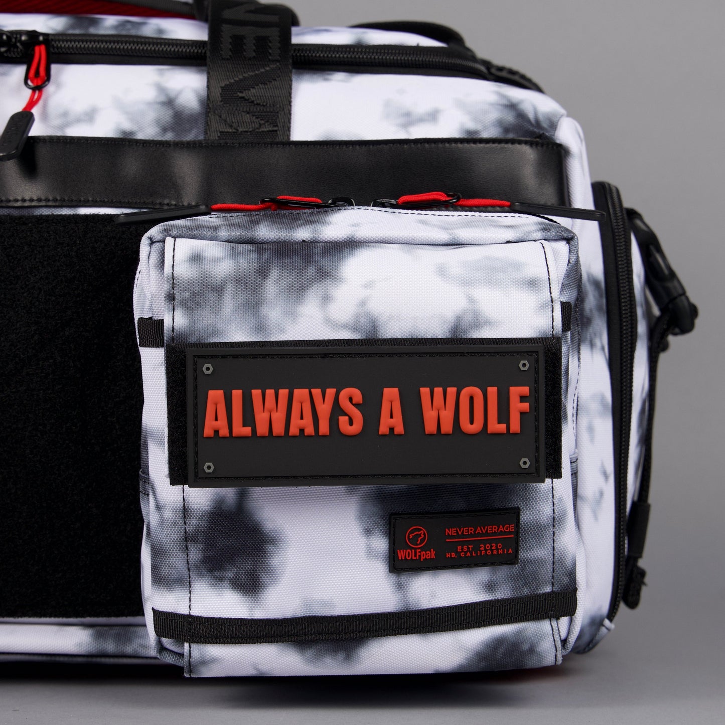 40L Ultimate Duffle Bag Timber Wolf Savage Red