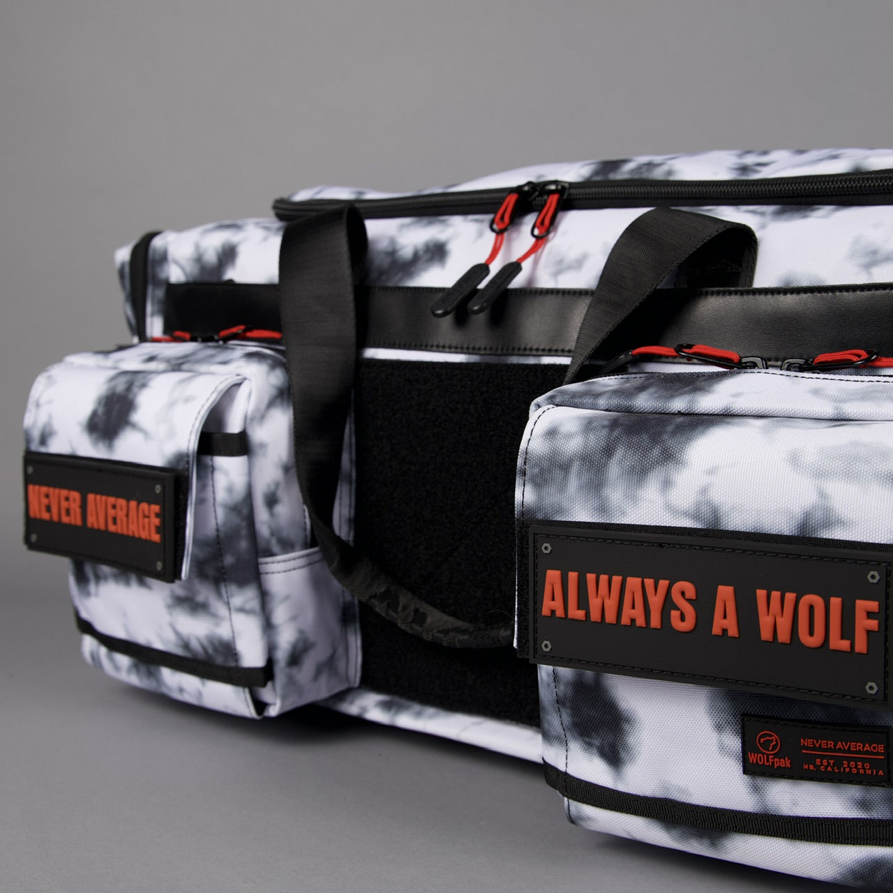 40L Ultimate Duffle Bag Timber Wolf Savage Red