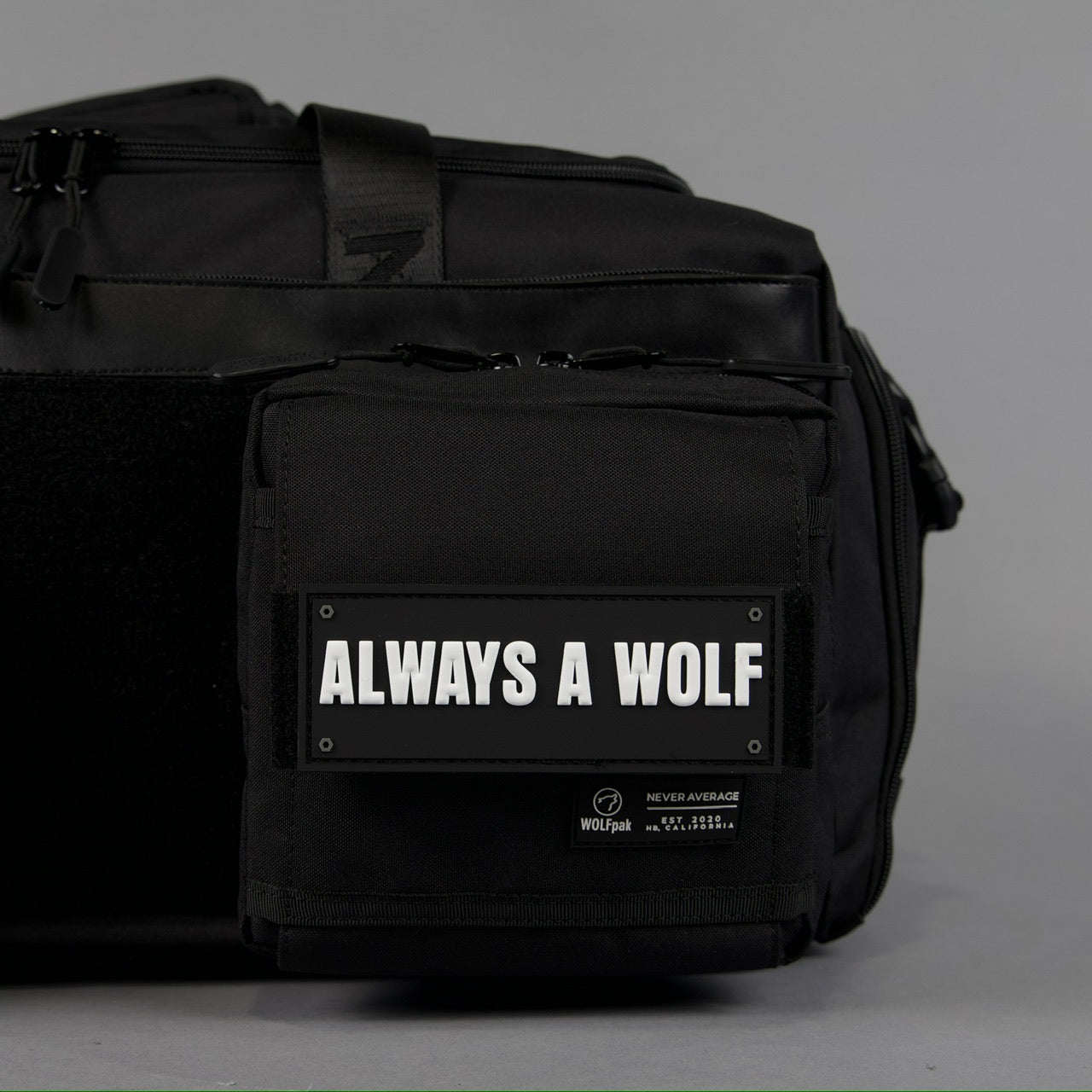 40L Alpha Black Meal Management Duffle Bag