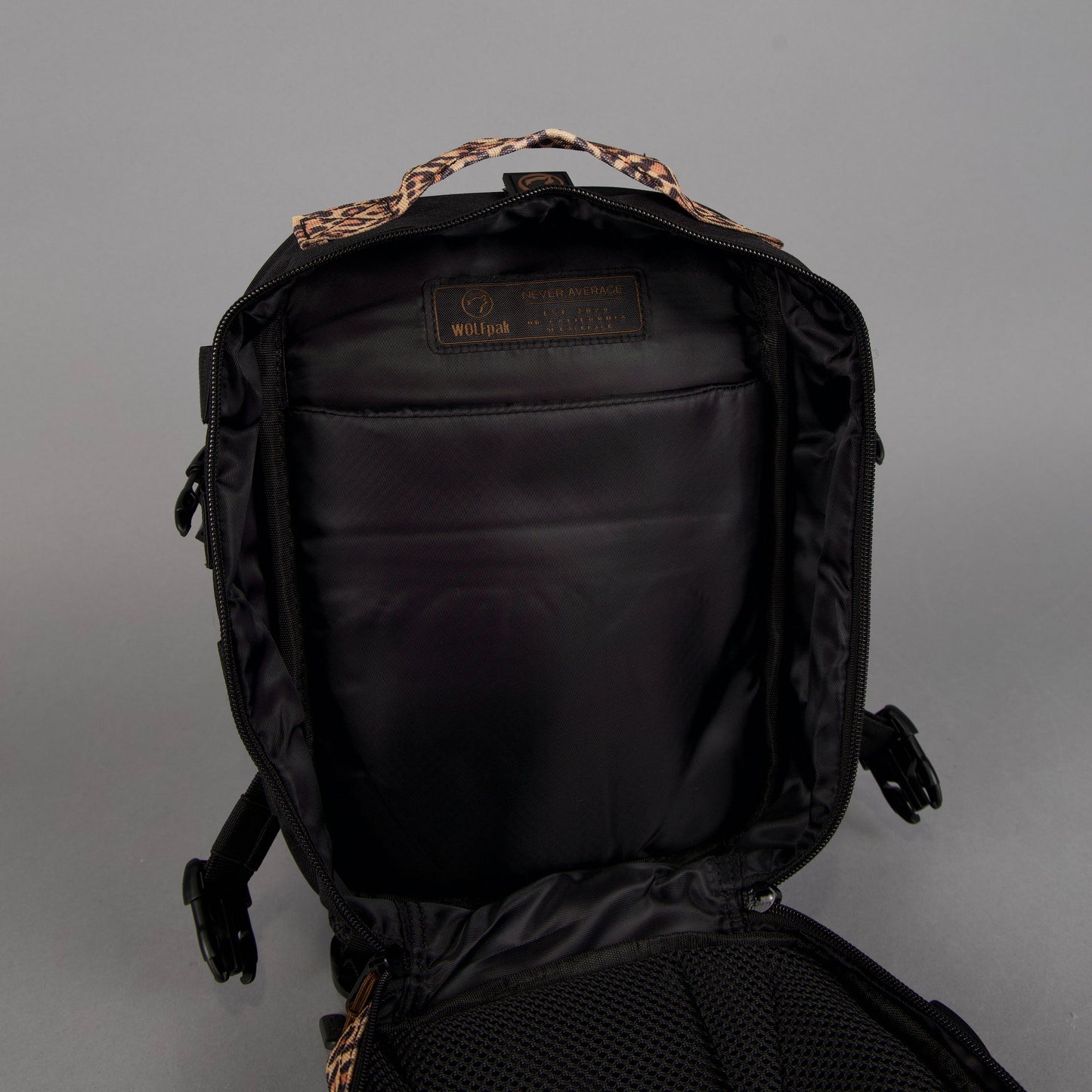 9L Backpack Mini Alpha Black Leopard Limited Edition