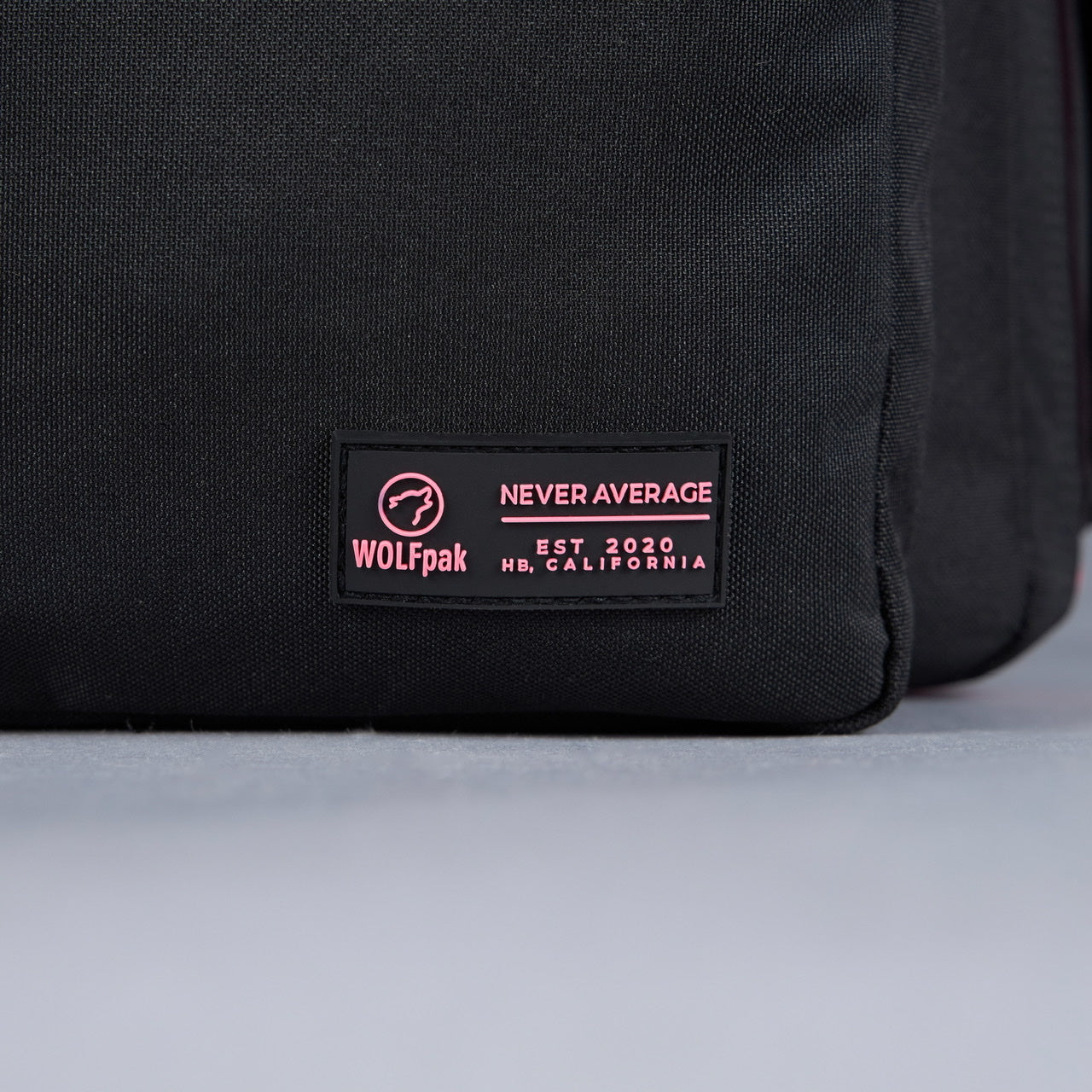 15L Backpack Black Neon Pink