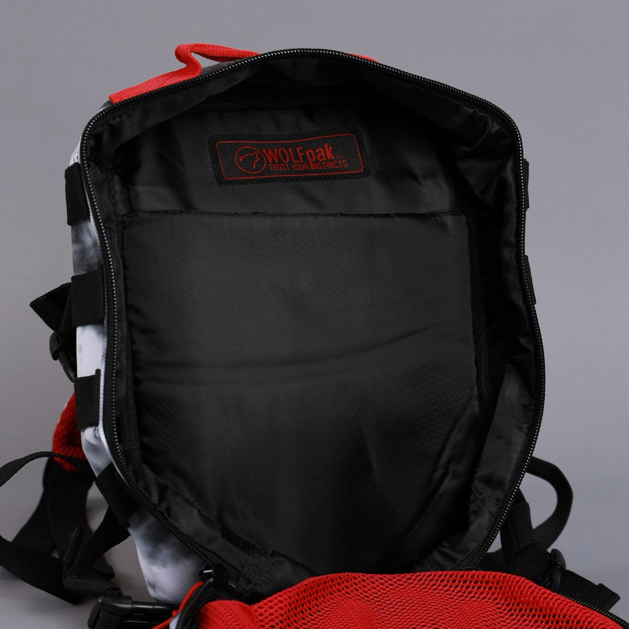 9L Backpack Mini Timber Wolf Savage Red