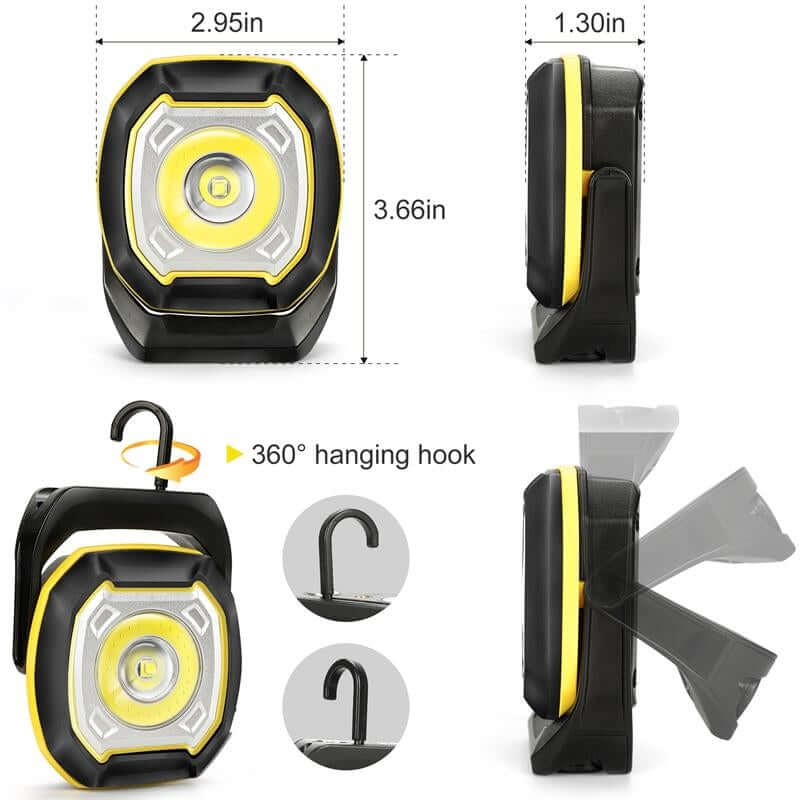 1200 Lumens Rechargeable and Portable LED Light