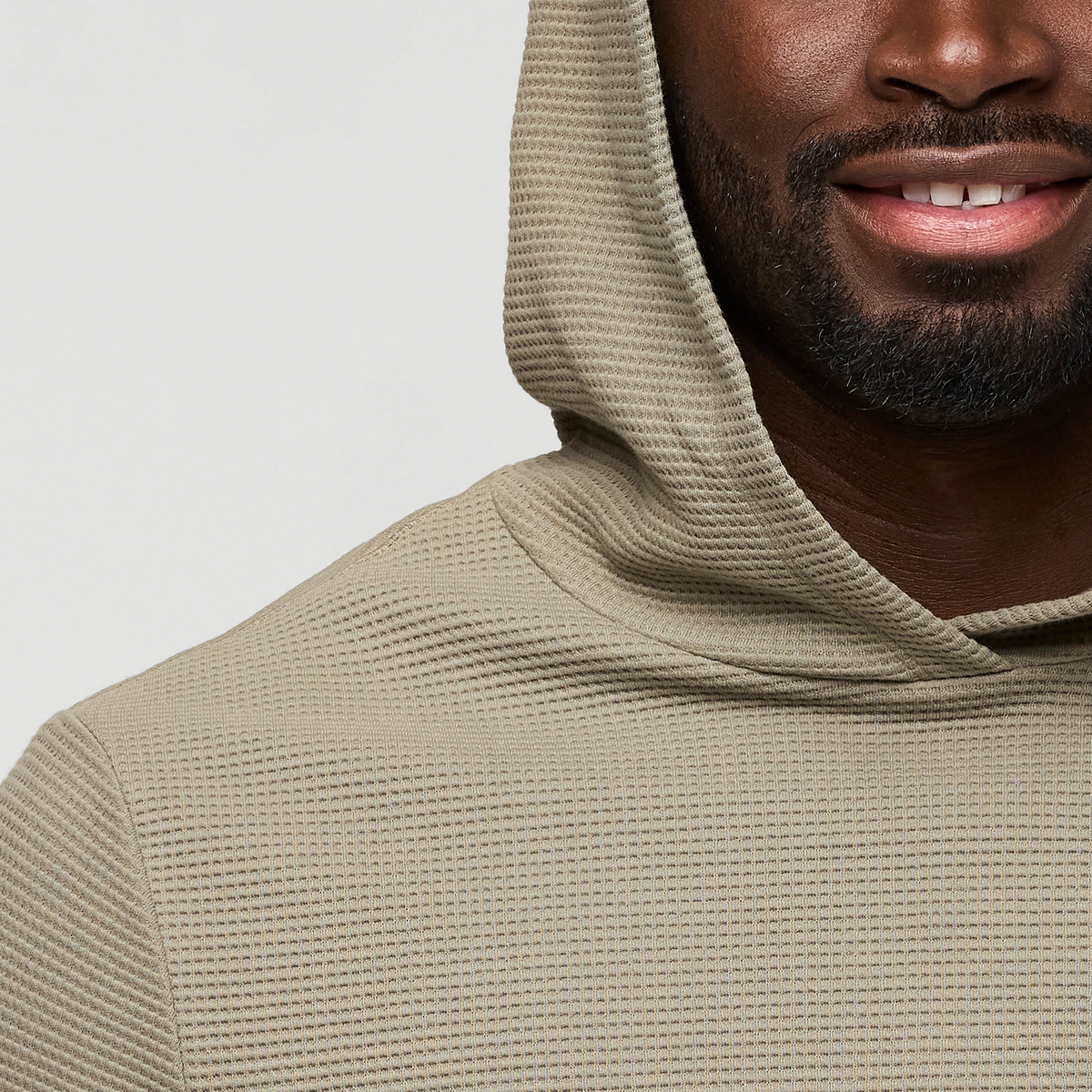 Atajo Long-Sleeve Waffle Hoodie - Men's