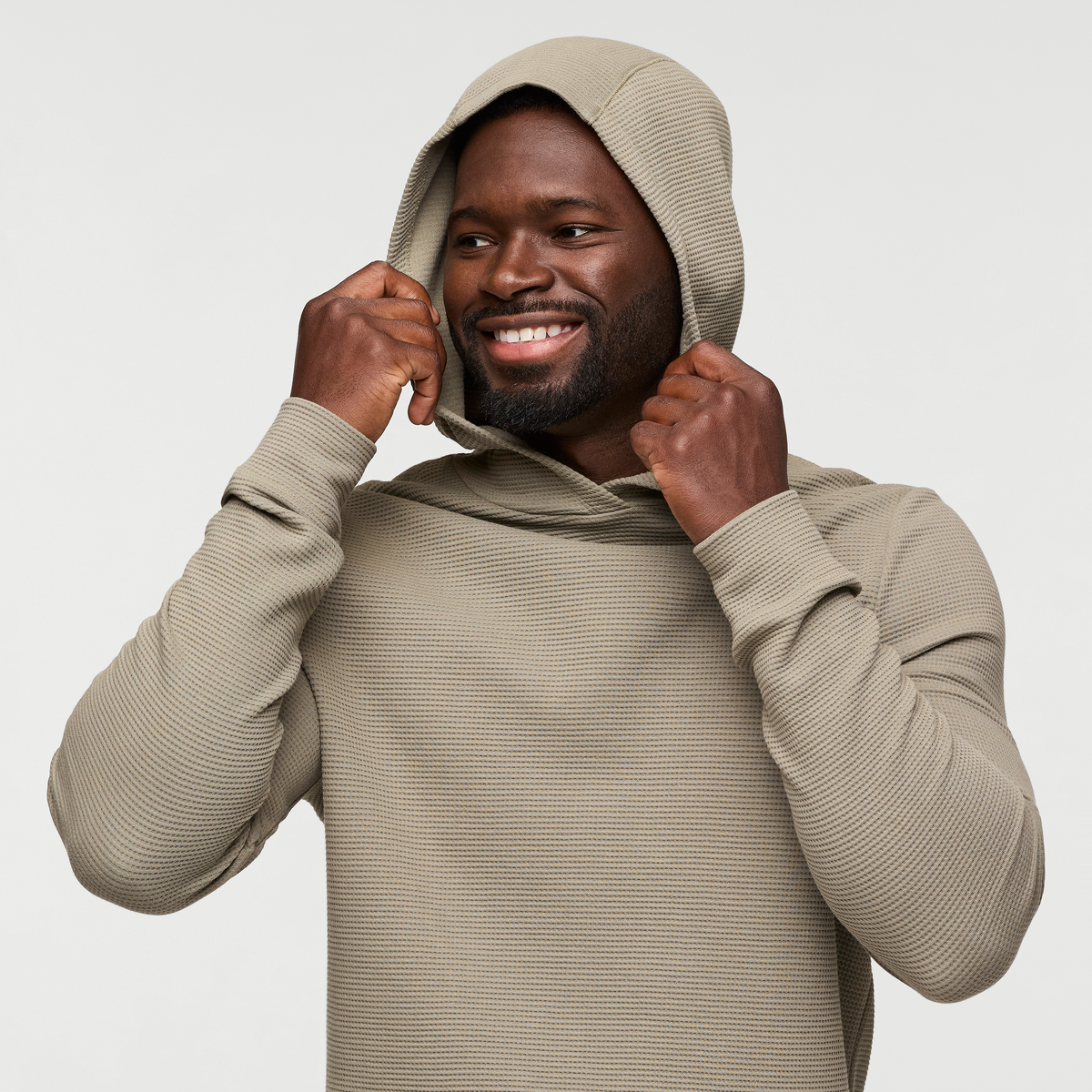 Atajo Long-Sleeve Waffle Hoodie - Men's