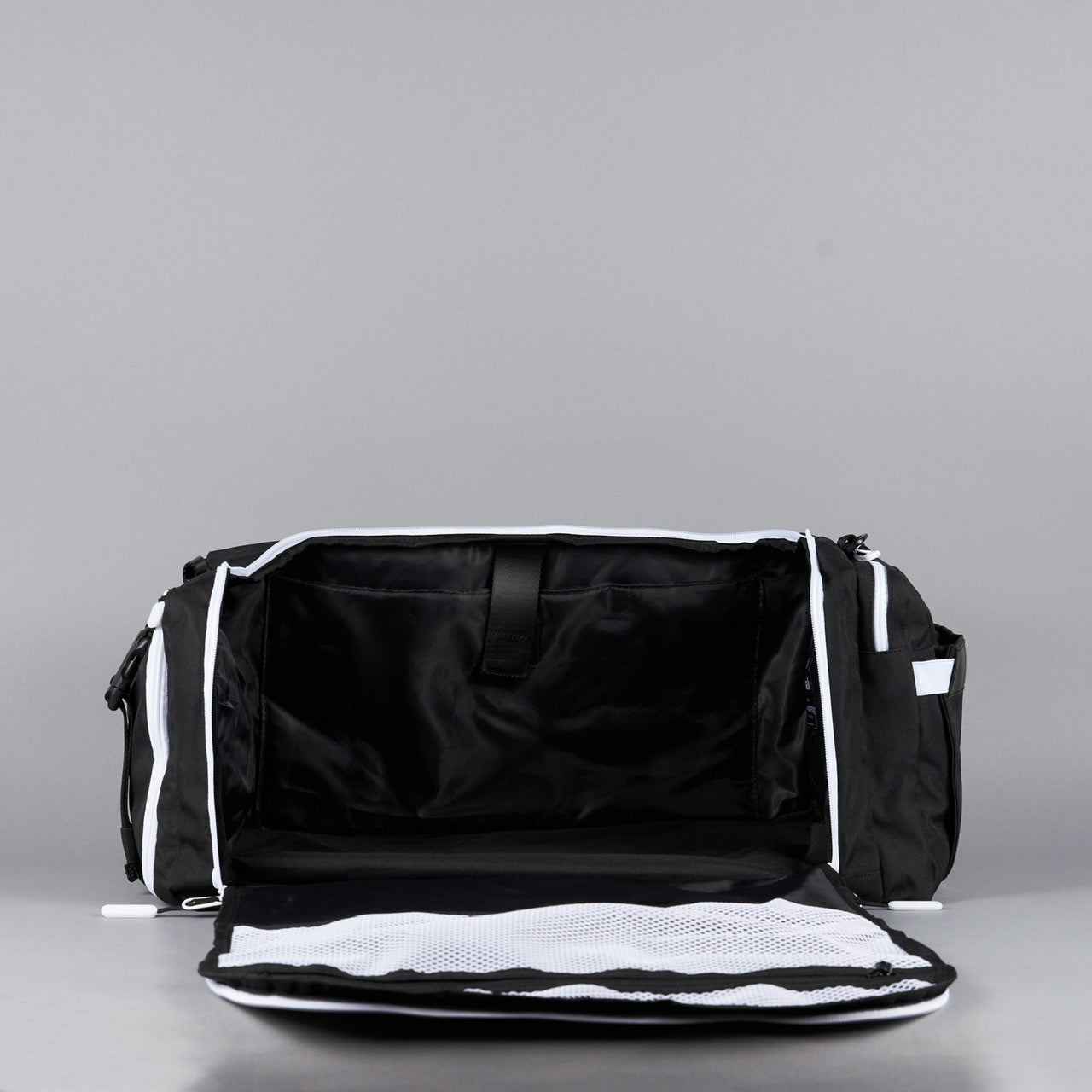 40L Ultimate Duffle Bag Alpha Black White Accents