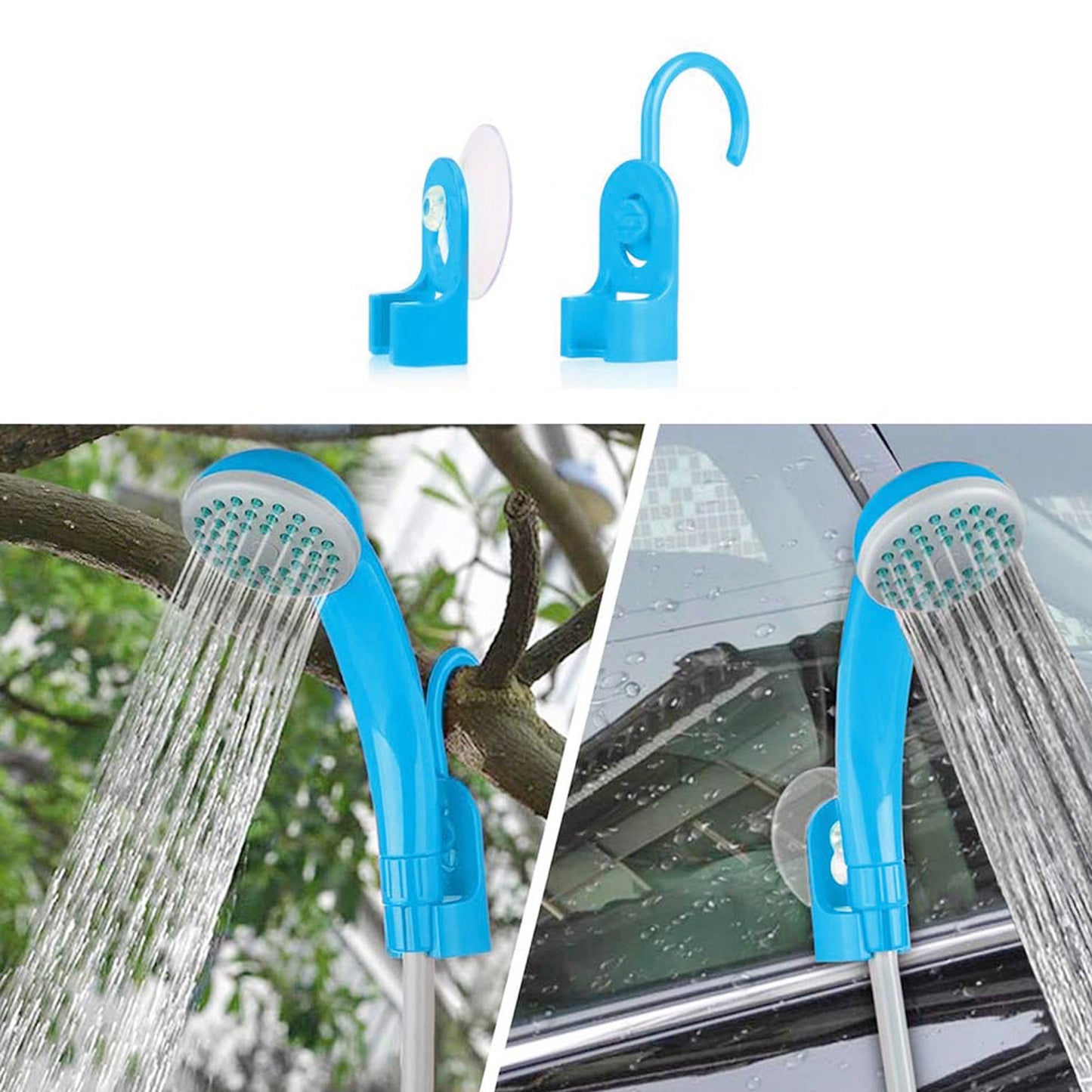 12V Portable Camping Shower with 3.7V Lithium Battery