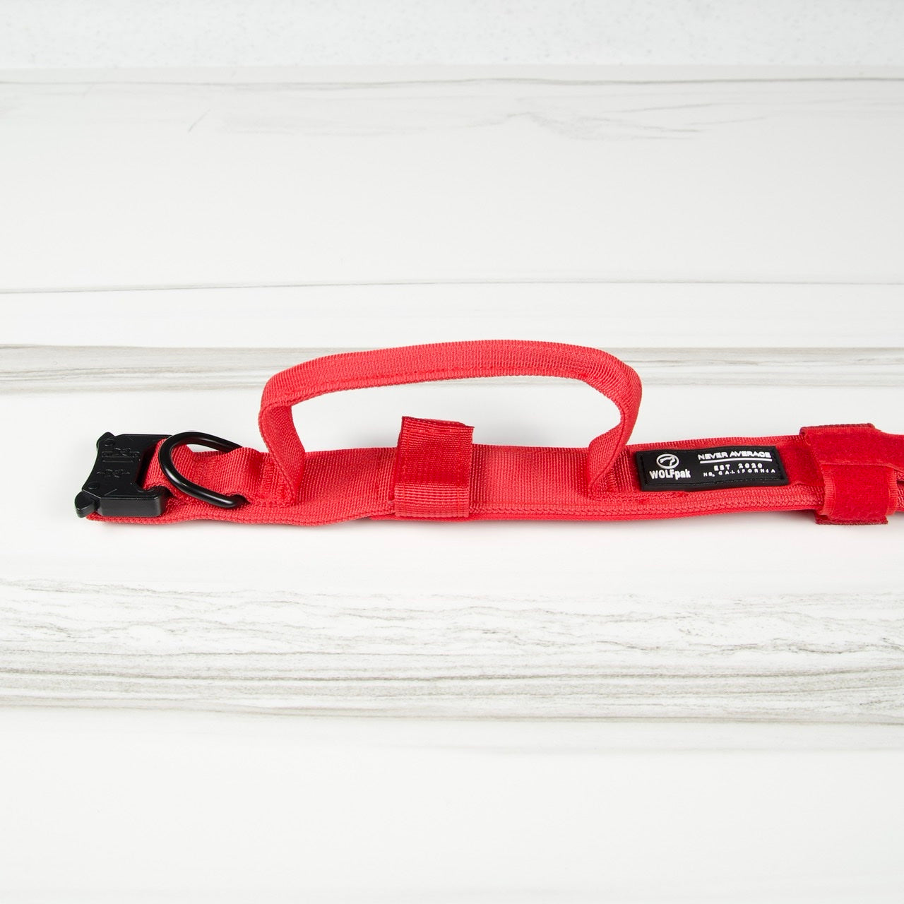 Tactical Nylon Dog Collar Elite Red