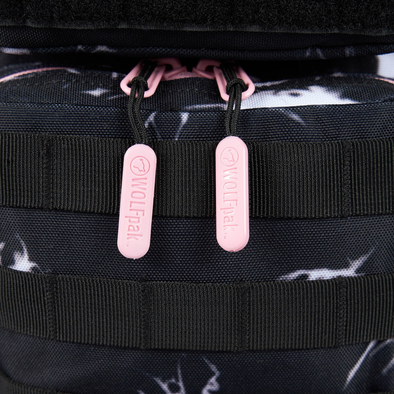 9L Backpack Mini Black Lightning Knockout Pink