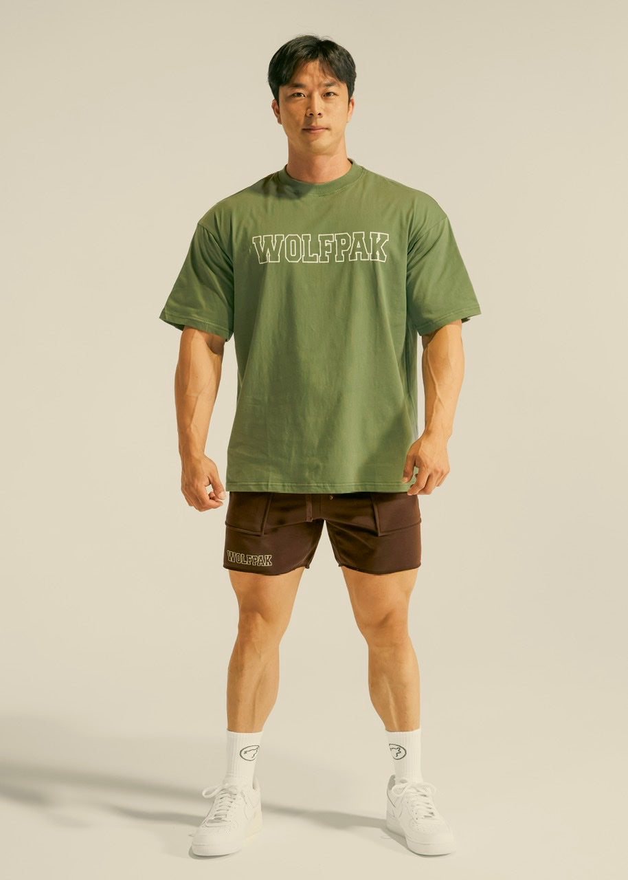 Men's Varsity Tee Moss Green