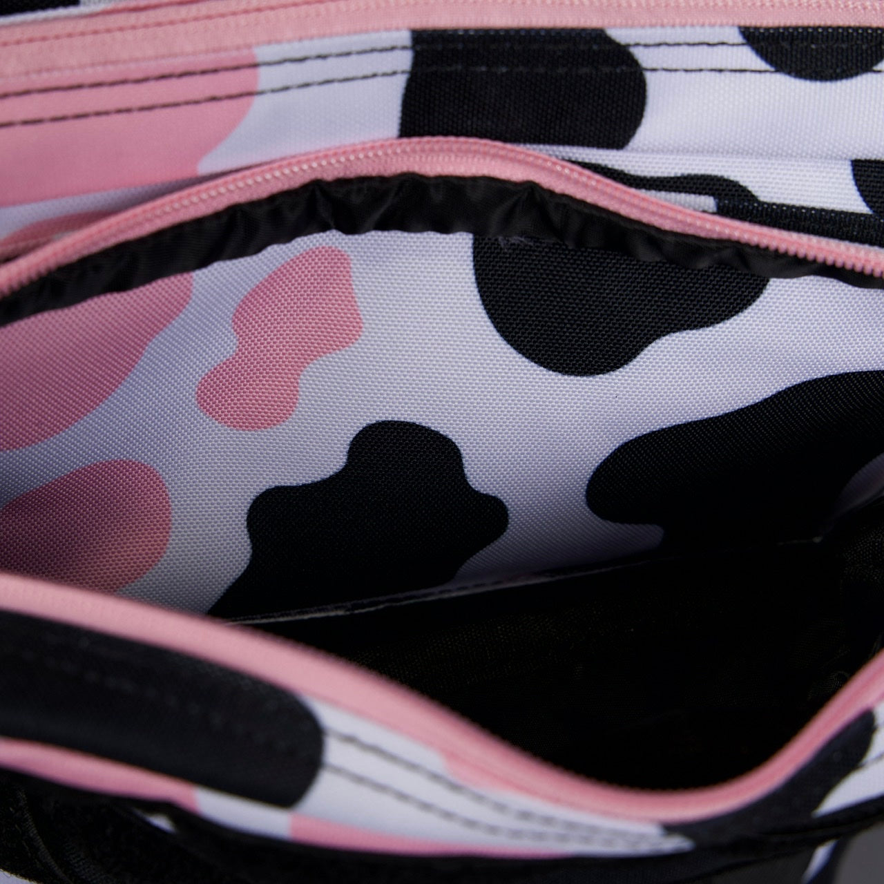 35L Backpack Pink Black Cow