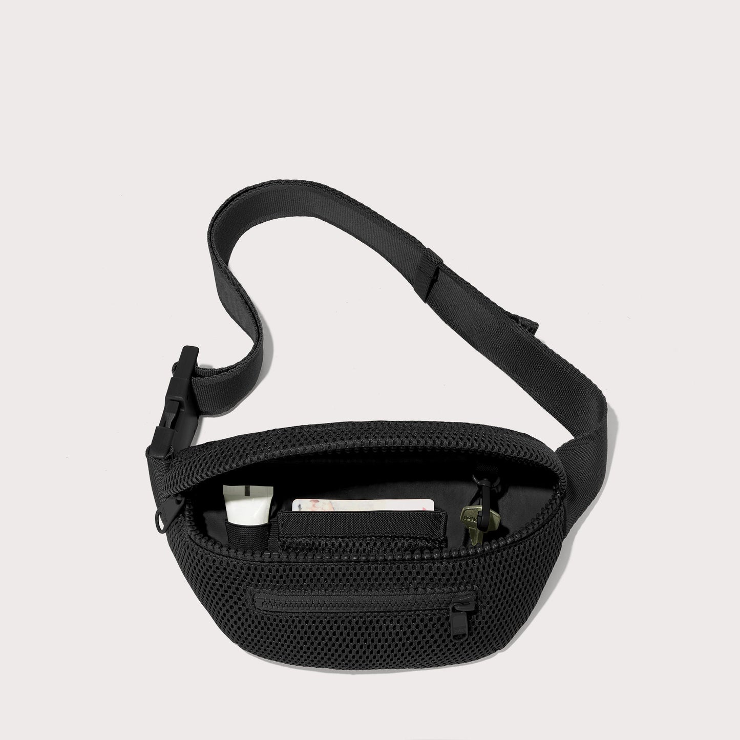 Ace Fanny Pack in Onyx Air Mesh