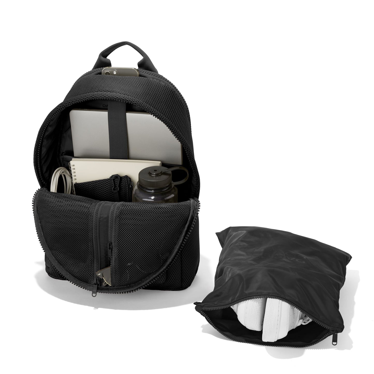 Dakota Backpack in Onyx Air Mesh, Large