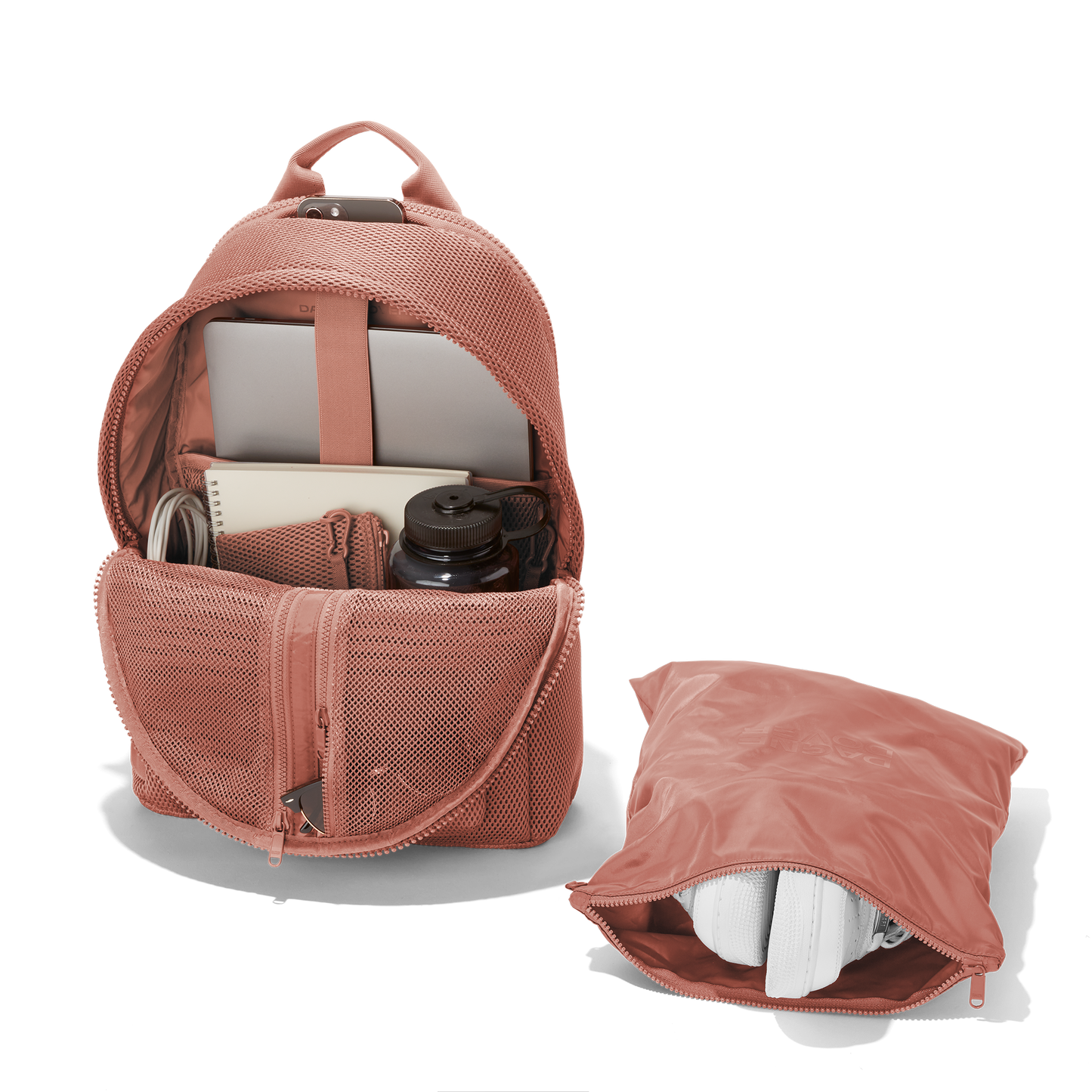 Dakota Backpack in Warm Dust Air Mesh, Large