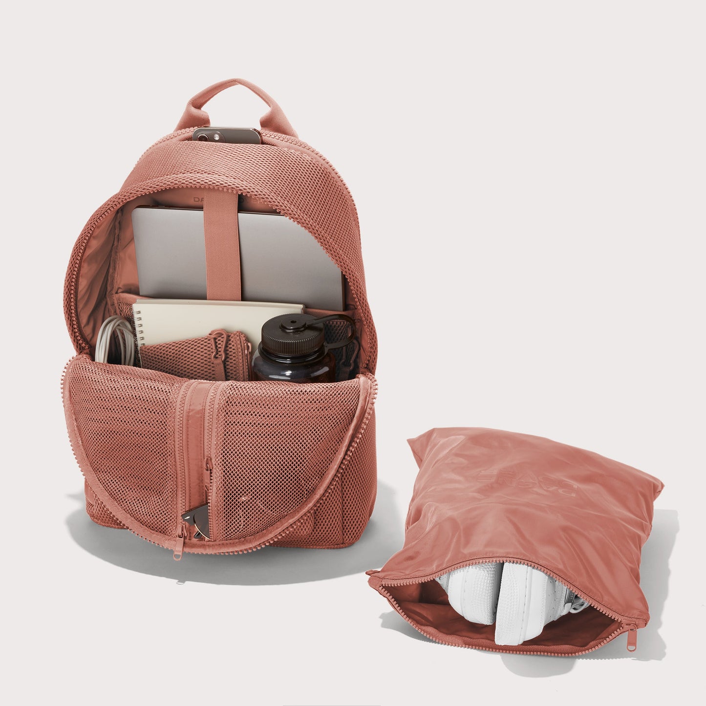 Dakota Backpack in Warm Dust Air Mesh, Large