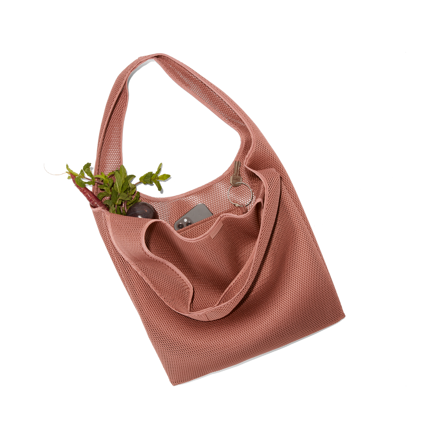 Dash Grocery Tote in Warm Dust Air Mesh