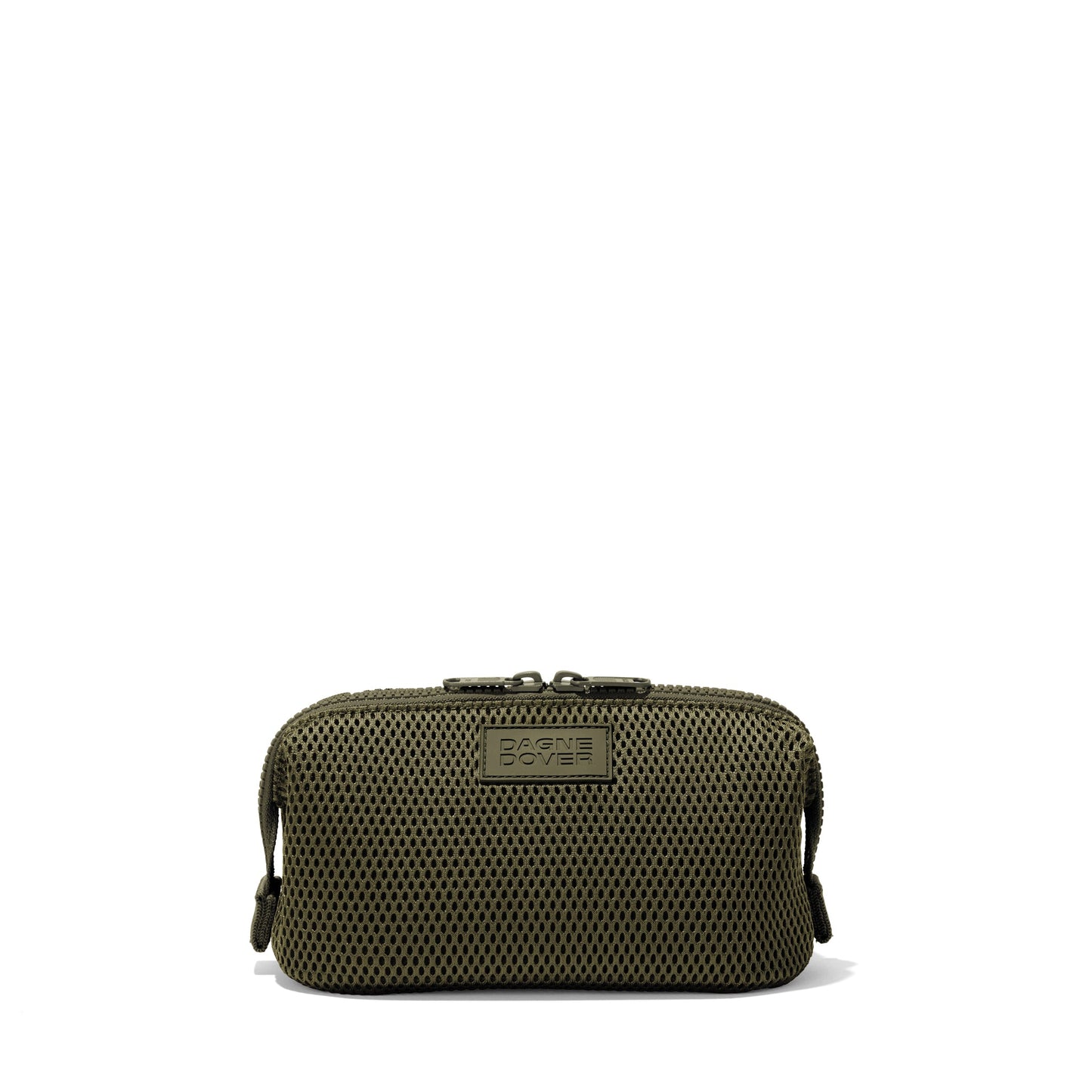 Hunter Toiletry Bag in Dark Moss Air Mesh, Small