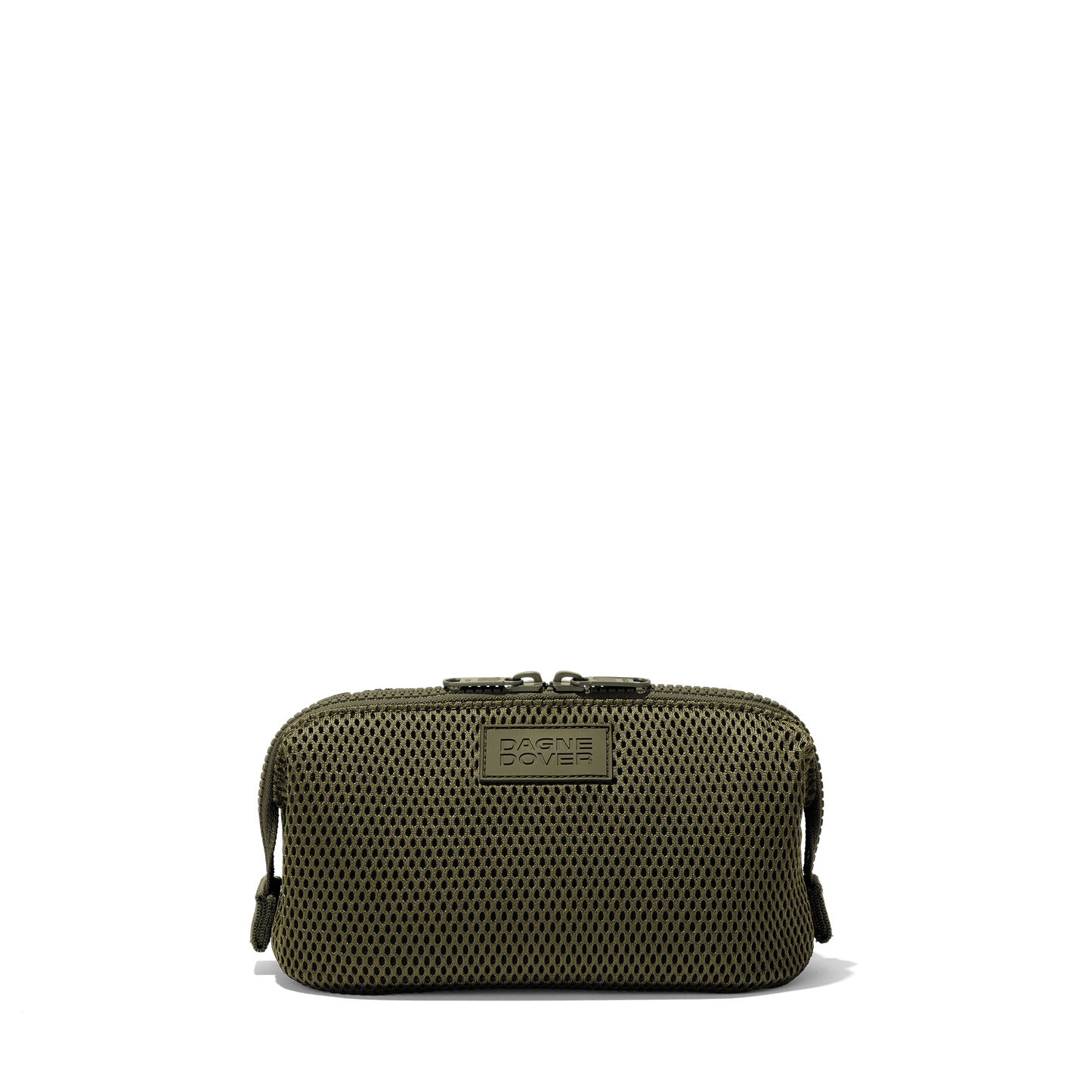 Hunter Toiletry Bag in Dark Moss Air Mesh, Small