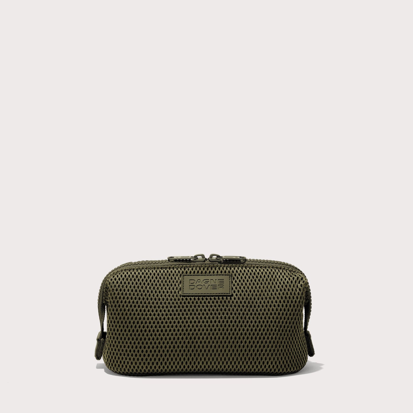 Hunter Toiletry Bag in Dark Moss Air Mesh, Small