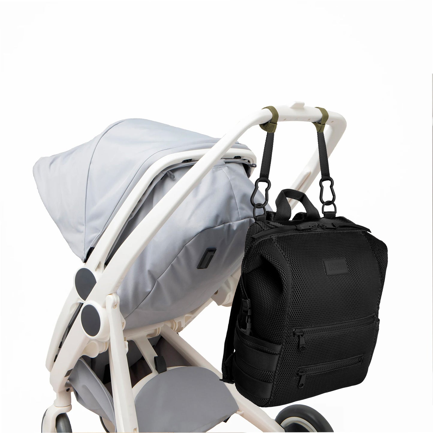 Indi Diaper Backpack in Onyx Air Mesh, Large