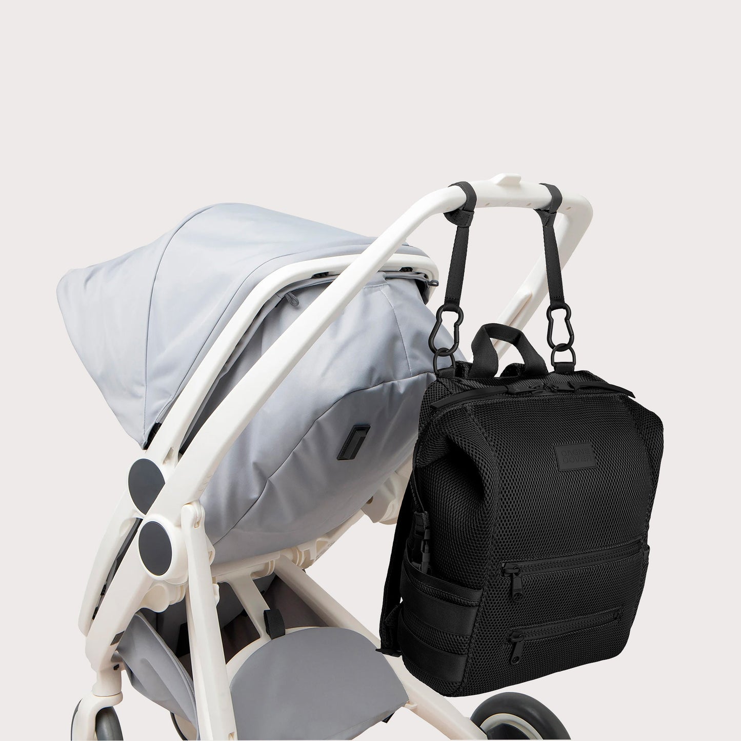 Indi Diaper Backpack in Onyx Air Mesh, Large