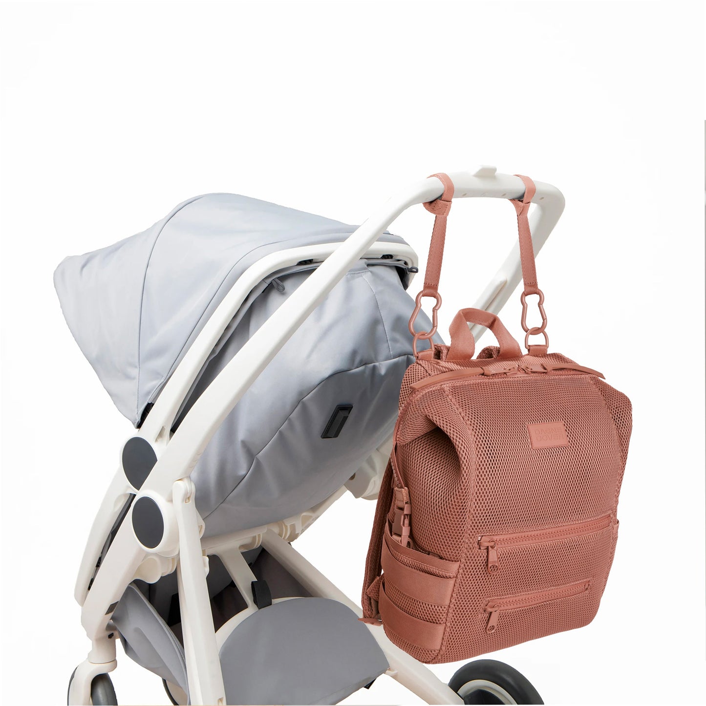 Indi Diaper Backpack in Warm Dust Air Mesh, Large