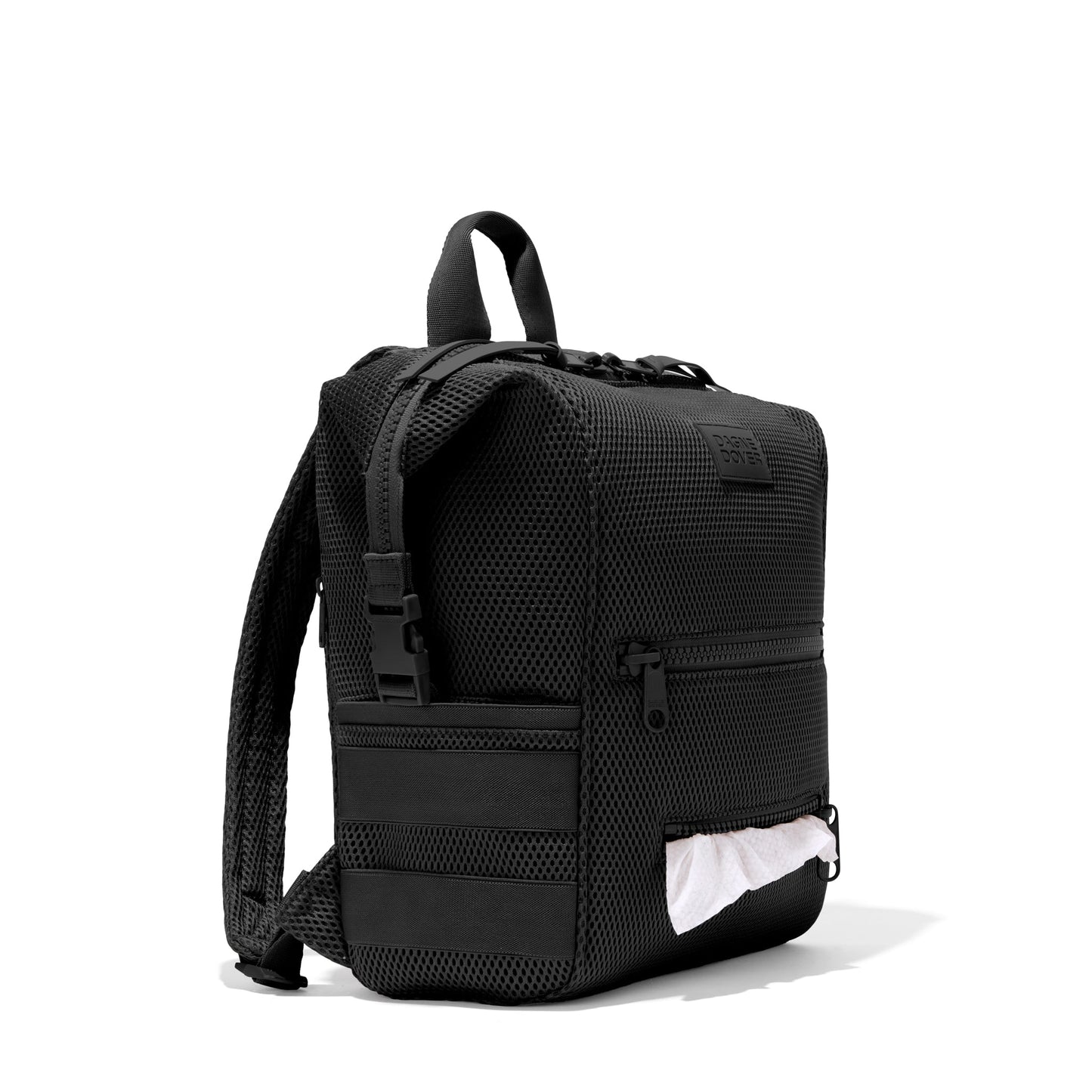 Indi Diaper Backpack in Onyx Air Mesh, Medium