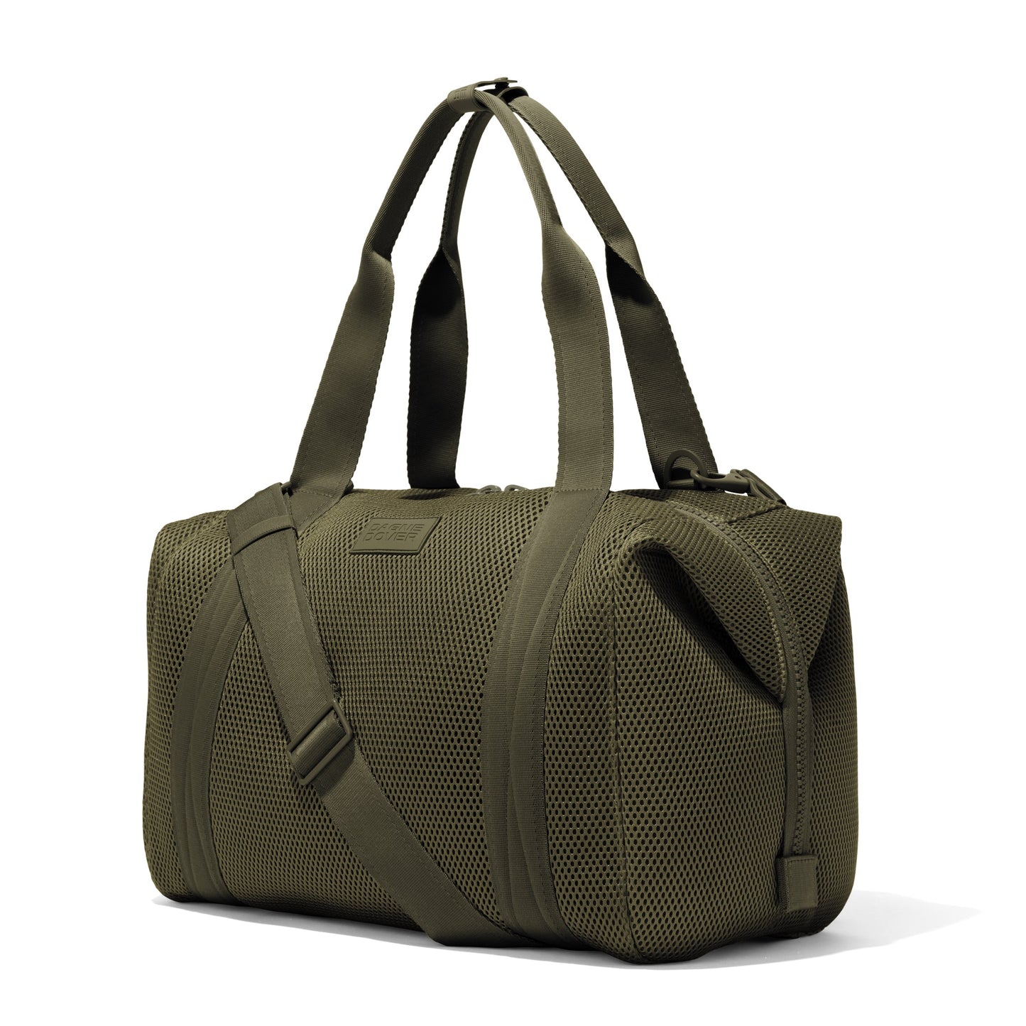 Landon Carryall in Dark Moss Air Mesh, Large