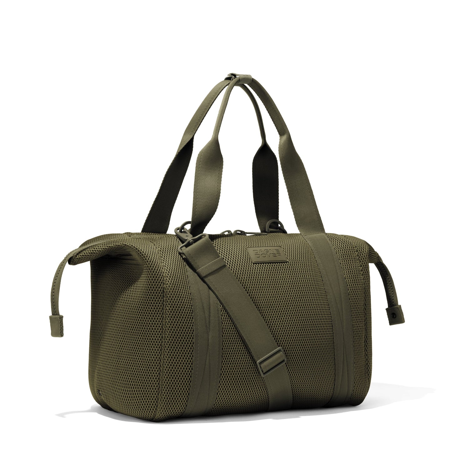 Landon Carryall in Dark Moss Air Mesh, Large