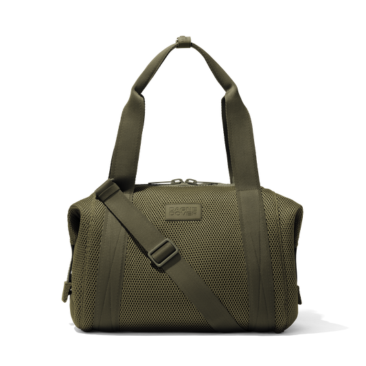 Landon Carryall in Dark Moss Air Mesh, Medium