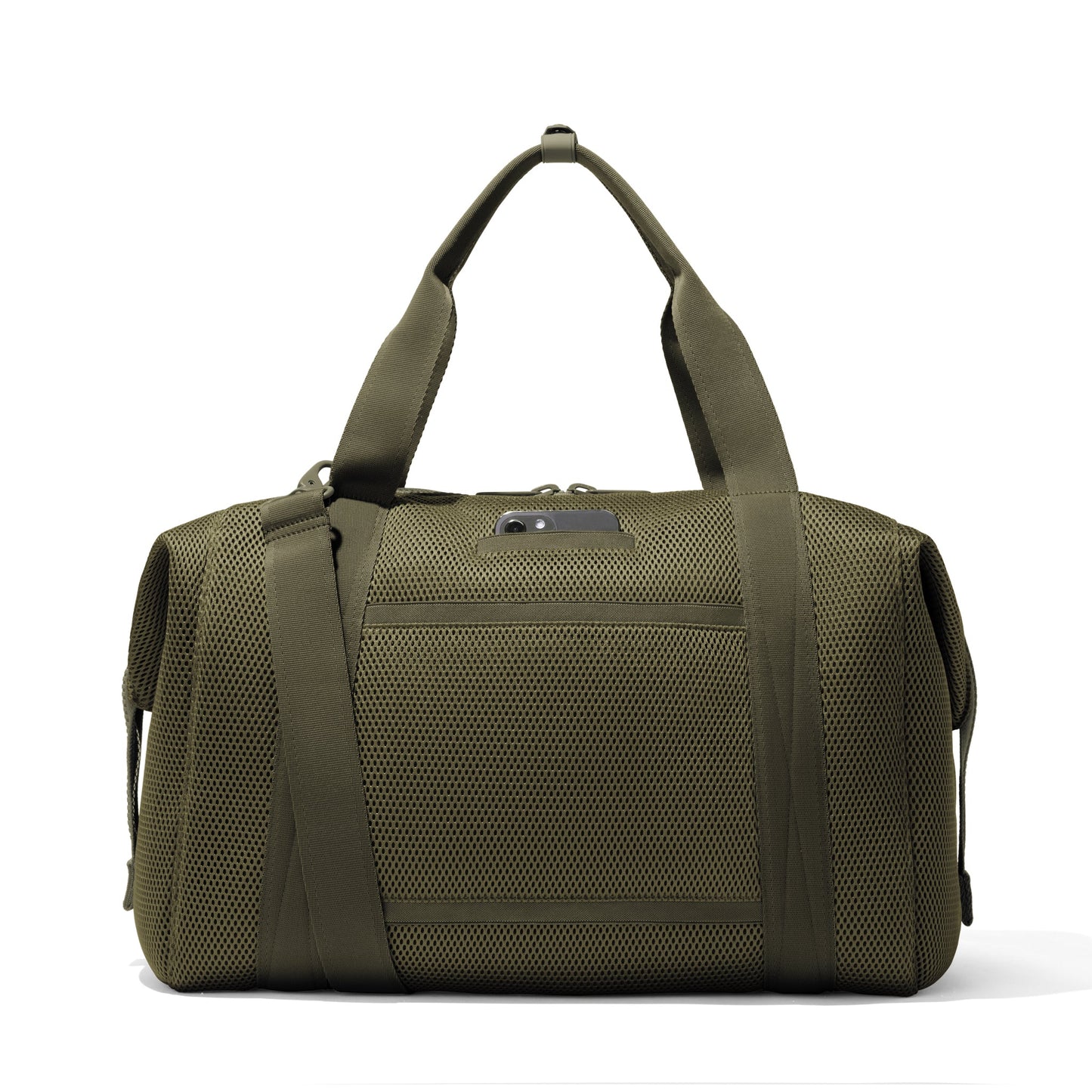 Landon Carryall in Dark Moss Air Mesh, Extra Large