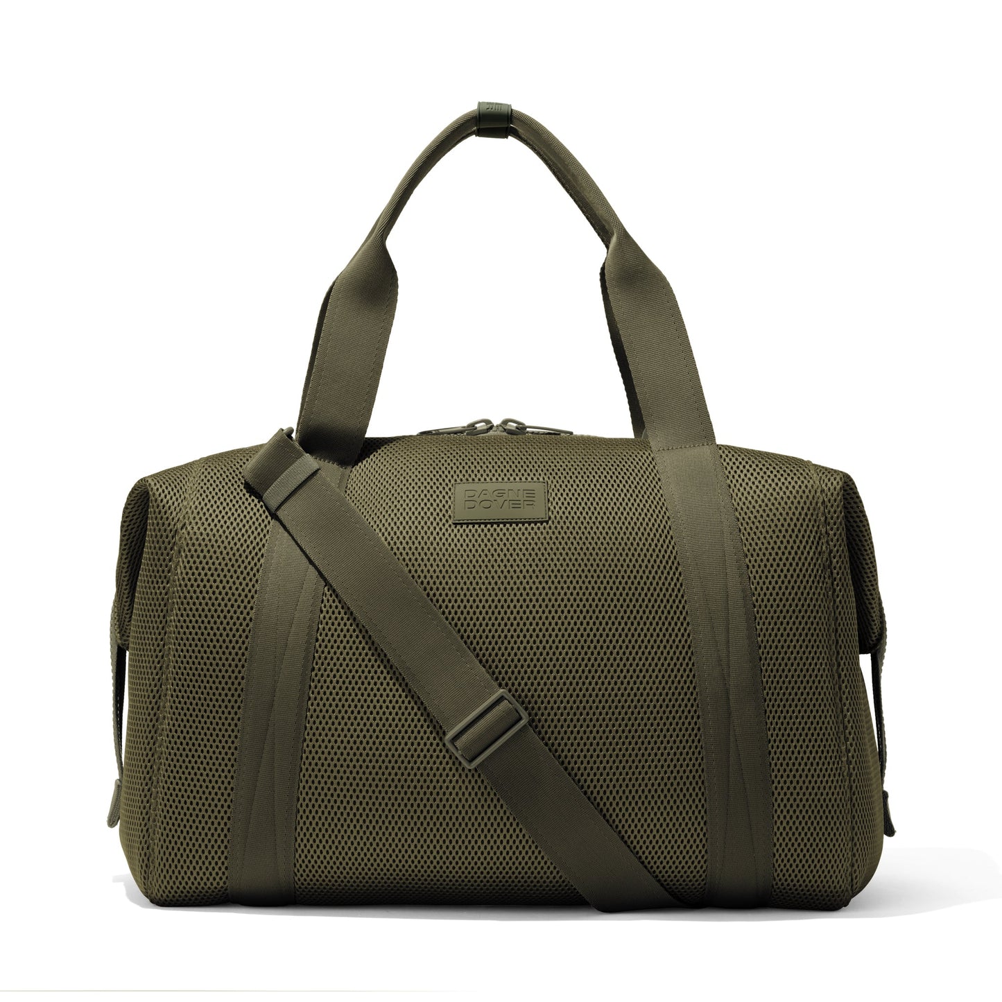 Landon Carryall in Dark Moss Air Mesh, Extra Large