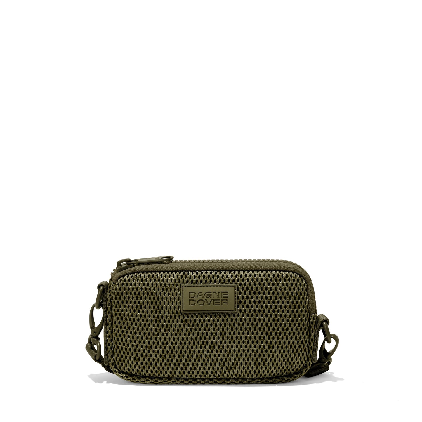 Mara Phone Sling in Dark Moss Air Mesh