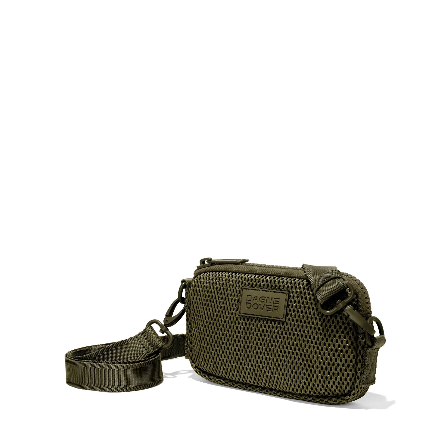 Mara Phone Sling in Dark Moss Air Mesh