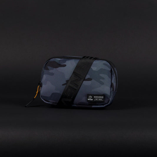 Crossbody Pack Black Camo Orange