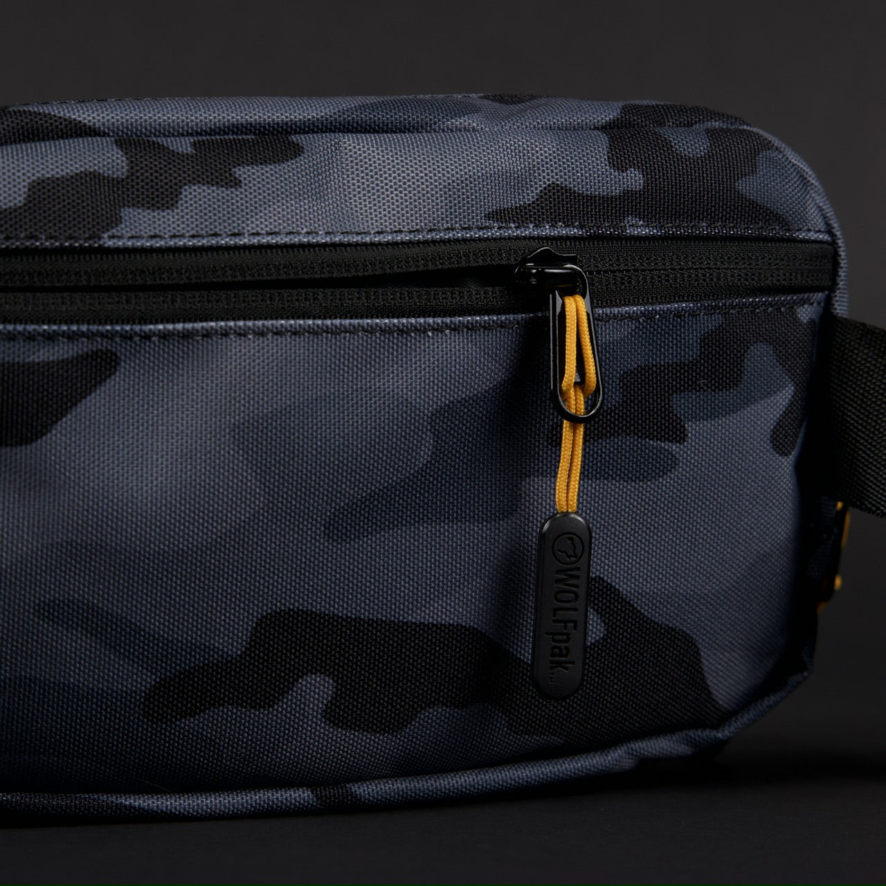 Crossbody Pack Black Camo Orange