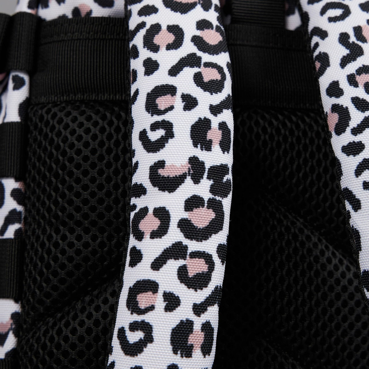 9L Backpack Mini Leopard Pink Zip