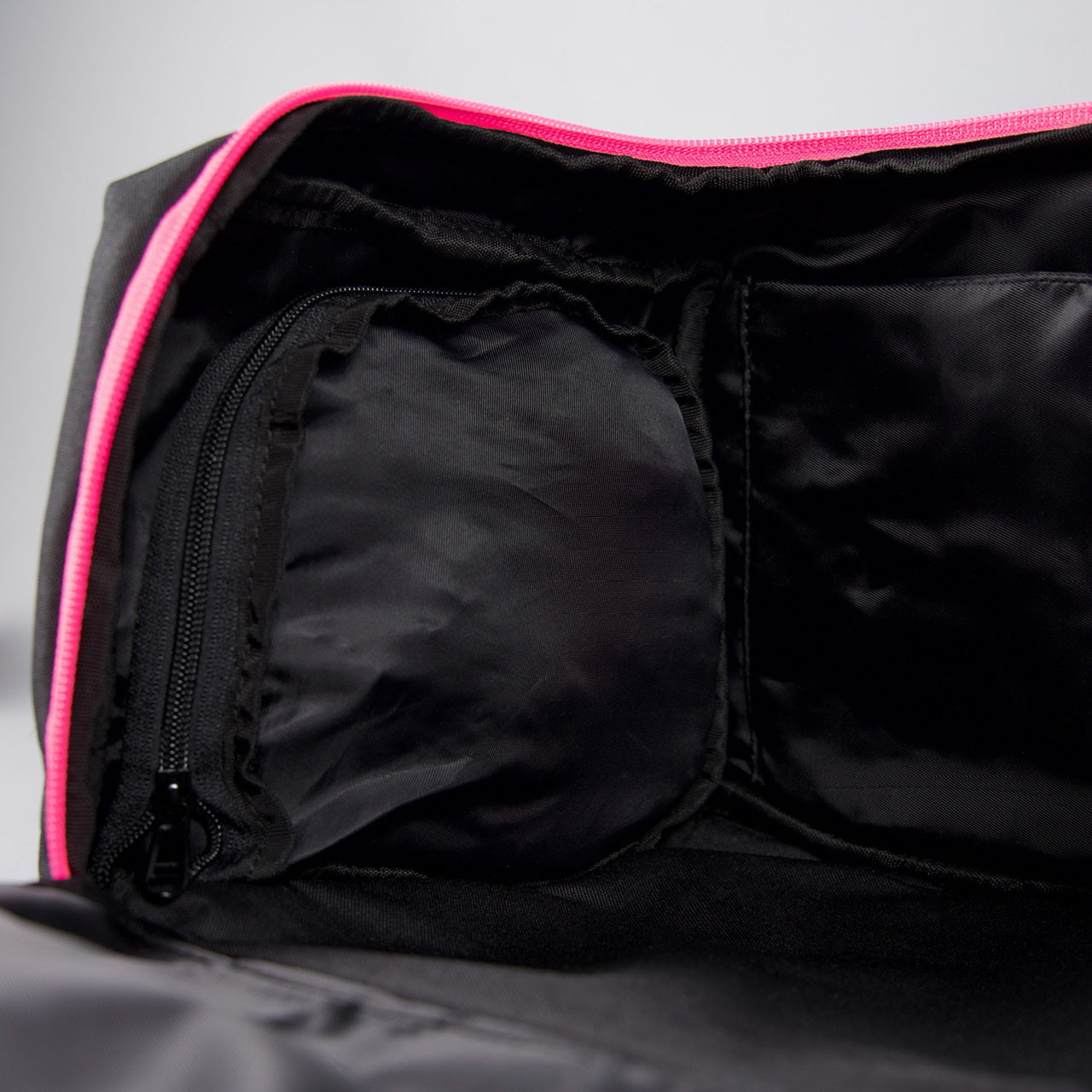 20L Mini Duffle Bag Black Neon Pink