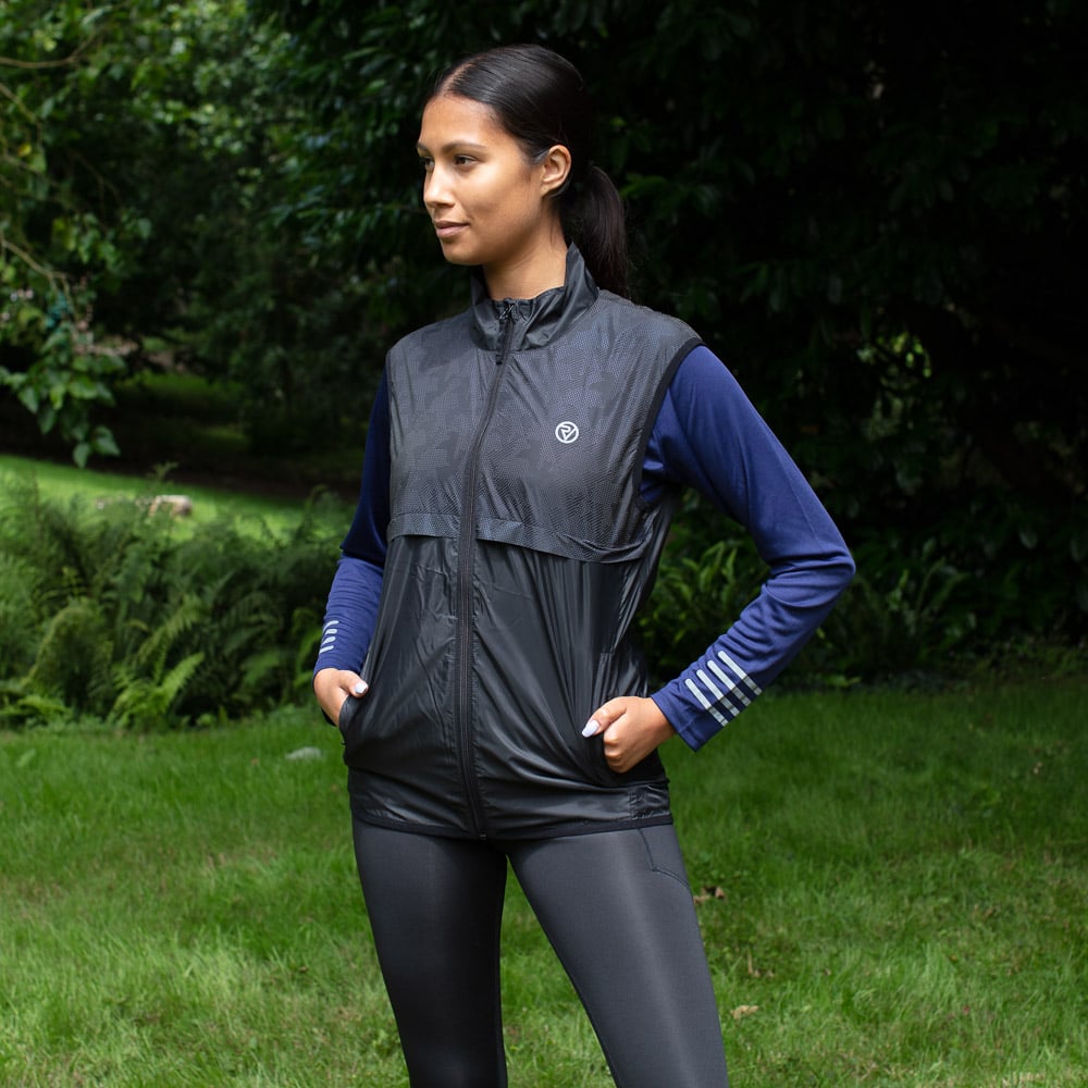 Women's Reflective Multi Colour Running Gilet