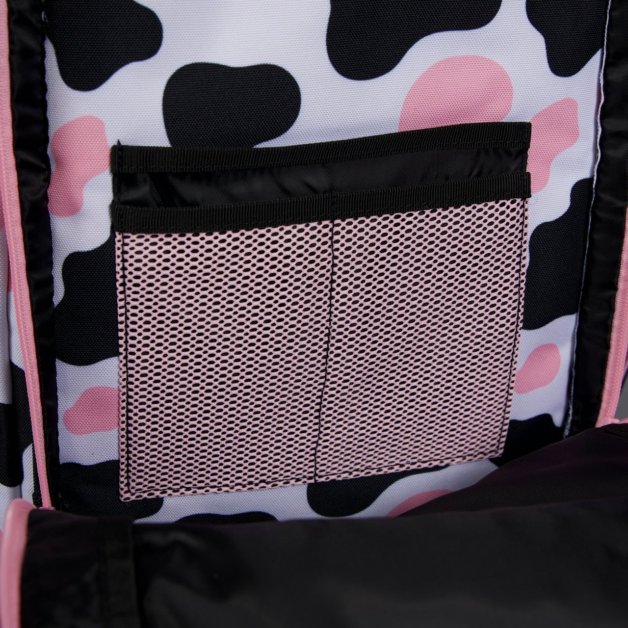 35L Backpack Pink Black Cow